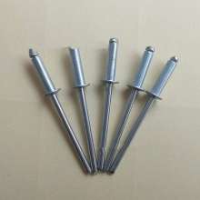 Open type all-iron round head core rivet iron core pull stud