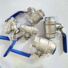 316 stainless steel two-piece ball valve Stainless steel two-piece female ball valve 2 minutes 3 minutes 4 minutes 6 minutes 1 inch 1.2 inch 1.5 inch 2 inch 2.5 inch 3 inch 3.5 inch 4 inch