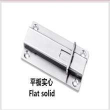 201 stainless steel manual latch (copper twist) flat self-elastic latch through the manual manual latch 3 inch 4 inch hardware accessories latch