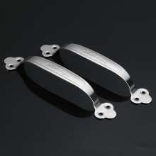 Stainless steel wardrobe handle. handle. Modern minimalist cabinet drawer handles. Thickened solid plum handle door handle