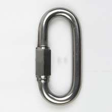 304 stainless steel quick connect. Wire rope accessories. Ring chain connection ring Meilong lock runway buckle runway chain buckle quick hanging buckle