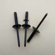All aluminum black lantern rivet black lantern core rivet three hole rivet lantern black flower rivet