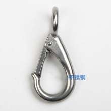 Wholesale 304 stainless steel directional hooks. Hooks. Wire rope accessories. Hanging hook orientation. Spring hook directional hooks stainless steel fixed cargo hook M4 M5 M6 M7