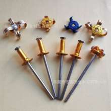 Gift box wine box anti-counterfeit pull flower rivet wine box flower rivet pull flower core rivet specifications 3.2
