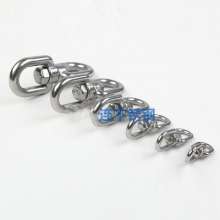 Wholesale 304 stainless steel rotating ring. Wire rope accessories. 8-shaped swivel universal ring. Dog chain swivel buckle 8-shaped ring connection ring chain buckle