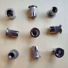 304 stainless steel nut flat head knurled rivet nut stainless steel pull cap nut stainless steel pull mother specifications m3 | m4 | m5 | m6 | m8