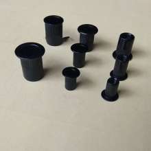 Flat head black rivet nut iron black pull female black pull cap nut specifications m5 | m6 | m8
