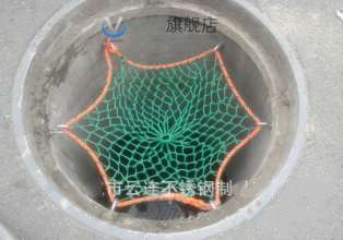 Yunlian Expansion circle. Screws. Stainless steel label. Expansion hook for manhole protection net. Expanded 304 stainless steel for anti-fall nets. Direct sales M8 * 120