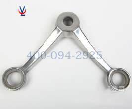 Yun Lian Docking Claw. Paw. Curtain wall claw. Glass claws. Claw piece 200 series B type two claws 90 degrees. 304 stainless steel wire rope accessories