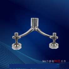 Yun Lian Docking Claw. Paw. Curtain wall claw. Glass claws. Claw piece 200 series B type two claws 90 degrees. 304 stainless steel wire rope accessories