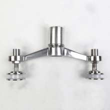 Yun Lian Docking Claw. Paw. Curtain wall claw. Glass claws. Claw piece 200 series B type two claws 90 degrees. 304 stainless steel wire rope accessories
