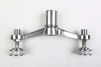 Yun Lian Docking the claws. Glass claw. Curtain wall claw. Claw pieces 220 series C-type two claws 180 degrees. 304 stainless steel