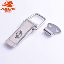 304 stainless steel buckle tool box flat mouth spring box buckle stainless steel insulation barrel connector J002