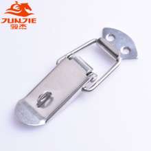 Customized universal luggage hardware buckle 304 stainless steel buckle toolbox lock flat mouth buckle J104
