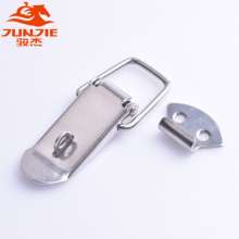 Customized universal luggage hardware buckle 304 stainless steel buckle toolbox lock flat mouth buckle J104