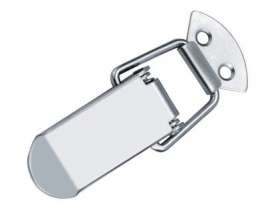 Factory direct sales] hardware tools industrial equipment lock stainless steel mechanical parts flat mouth buckle J103B