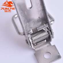 Stainless steel buckle Industrial spring buckle Medical box lock Flat mouth box buckle Transport wooden box lock J106