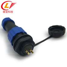 SD13 waterproof connector aviation plug socket nut 1-2-3-4-5-6-7 core IP68 motor connector