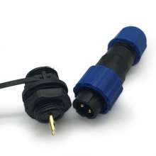 Waterproof connector aviation plug male and female rear nut socket connector SD16-2-3-4-5-6-7-9 core IP68