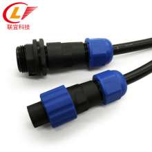 SD13 moisture-proof waterproof four-core aviation plug connector male and female butt plug socket 234567 core