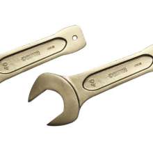 Shida knocks on the open-end wrench 60mm. Open-end wrench. Single-head wrench stay wrench 48613