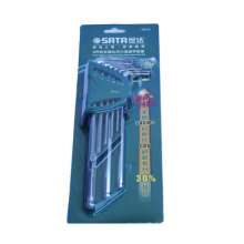 Seta (SATA) 9-piece extra-long hex wrench set. wrench. hardware tools. Allen tool 09101