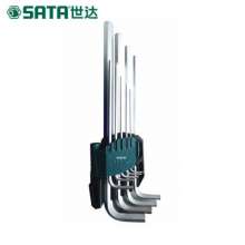 Star (SATA) Allen wrench. wrench. hardware tools. 9 pcs chrome vanadium steel extra long hexagon wrench set 09103A