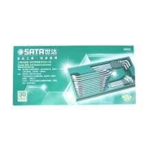 Star (SATA) tool holder set -30 pieces dual-use wrench and hexagonal wrench. wrench. Hardware tools 09906