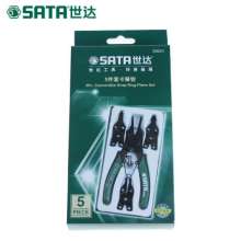 Star card spring clamp. 5-piece circlip pliers set. pliers. Hardware tools 09251
