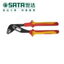 世达（SATA）VDE绝缘耐压水泵钳10寸水泵钳  钳子  五金工具 70145