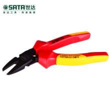 Shida (SATA) G series of labor-saving VDE insulation pressure clamp series. Inclined nose pliers 7 inch 72640