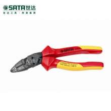 Shida G series labor-saving VDE insulation pressure clamp series. Pliers. hardware tools . Multifunctional oblique nose pliers 7 inch 72645