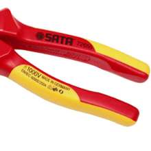 Star (SATA) insulated wire pliers vise. pliers. tool. Withstand voltage 1000V electrician pliers 7.5 inch 72655