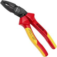 Star (SATA) insulated wire pliers vise. pliers. tool. Withstand voltage 1000V electrician pliers 7.5 inch 72655