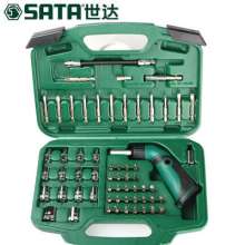 世达（SATA）6.3MM系列旋具头组套螺丝批套装   螺丝批  五金工具 多功能螺丝刀09324