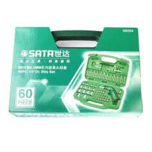 世达（SATA）6.3MM系列旋具头组套螺丝批套装   螺丝批  五金工具 多功能螺丝刀09324