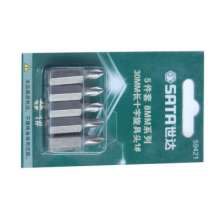 Star (SATA) 5-piece set of 8MM series 30MM long cross screwdriver head. Screwdriver 59422