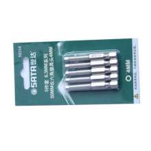Star (SATA) 5-piece set of 6.3MM series 50MM long hexagon screwdriver head. Screwdriver 59352