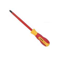 Star (SATA) G series three-color handle cross insulated screwdriver. Screwdriver. Screwdriver # 3X150mm 61214