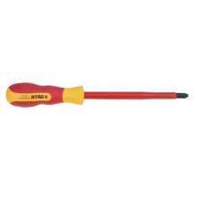 Star (SATA) G series three-color handle cross insulated screwdriver. Screwdriver. Screwdriver # 3X150mm 61214