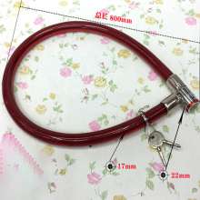 Cross wire lock 820 * 17 * 22mm universal bicycle lock anti-theft lock iron chain lock iron chain lock universal bicycle lock chain lock bicycle lock wire lock 2110