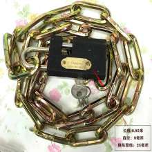 7.8 * 0.9 hexagon chain universal bicycle lock anti-theft lock iron chain lock iron chain lock universal bicycle lock chain lock bicycle lock wire lock