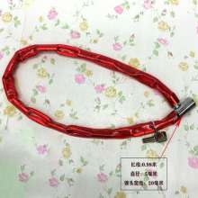1.2 # manganese steel chain lock universal bicycle lock anti-theft lock iron chain lock iron chain lock universal bicycle lock chain lock bicycle lock wire lock