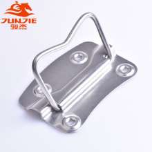 Stainless steel handle luggage accessories spring handle tool box wooden box handle mechanical equipment handle spring handle