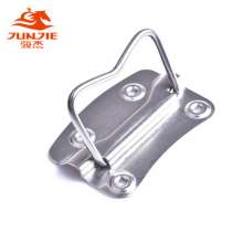 Stainless steel handle luggage accessories spring handle tool box wooden box handle mechanical equipment handle spring handle