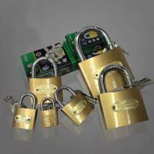 Straight imitation copper padlock anti-pry 63mm lock Universal multi-lock model Anti-theft file lock manufacturer approved
