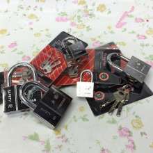 [Place of origin square lock] iron chrome plated square blade household lock head blade lock complete specifications iron padlock sample