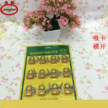 [Origin of the origin of the horizontal padlock] 25mm small padlock small luggage safety lock iron padlock factory direct sales