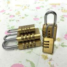 [Code of origin gym code padlock] 214 four-digit code lock all copper small digital lock manufacturer