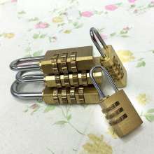 [Code of origin gym code padlock] 214 four-digit code lock all copper small digital lock manufacturer